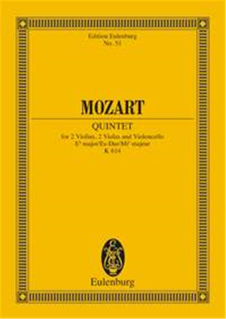 String Quintet Eb major KV 614